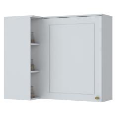 Armário Aéreo Cozinha 83 Cm Americana 1 Porta 100% Mdf Branco Hp C359 - Henn
