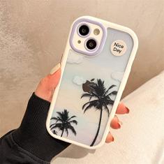 Capa de telefone de geometria de pintura a óleo em aquarela para iPhone 13 12 11 Pro Max XR XS Max Soft Shockproof Bumper Clear Back Cover, T12, para iPhone 11