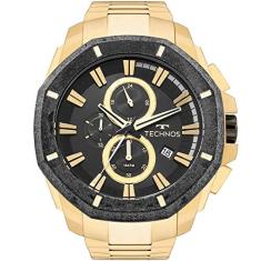 Relógio Technos Masculino Ts Carbon Dourado - JS16AB/4P