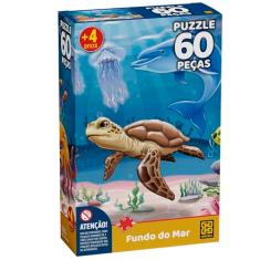 Quebra-cabeça 60 peças Fundo do Mar - Grow