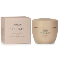 Máscara capilar Shiseido Sublimic Aqua Intensive para cabelos fracos