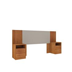 Painel para Cama Casal Box Padrão ou Queen Ripada Barcelona Tcil