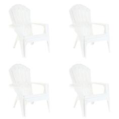 Kit 4 Poltronas Miami Área Externa Jardim