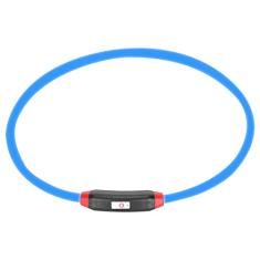 Coleira de Cachorro Iluminada, Coleira de Cachorro LED Coleira de LED Recarregável USB Coleira de Animal de Estimação Brilhante para Cães Médios e Pequenos Brilha No Escuro