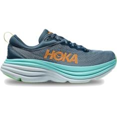 Hoka One One Tênis de corrida masculino, Verdadeiro azul-petróleo/sombra, 41
