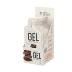Gel Intra Treino Chocolate Com Cafeina True Source 10 Unidades 35g, Ch