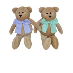 Ursos de pelúcia 2 unidades com 29cm brinquedo decoração quarto infant