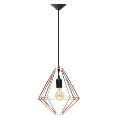 Pendente Aramado Modelo H - Cobre
