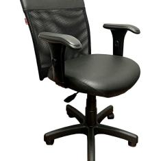 Cadeira para Escritório Star Executiva com Lâmina 110cm X 61cm X 49cm Preto