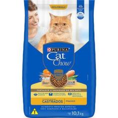 Ração Nestlé Purina Cat Chow para Gatos Castrados sabor Frango - 10,1k