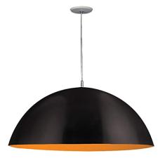 Pendente Pantoja & Carmona, 60w No Voltagev Preto