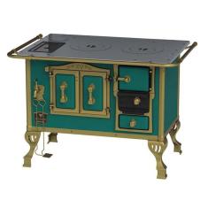 Fogao a Lenha N 2 Duque Turquesa Sem Tampa