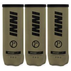 Bola de Tênis Inni Grand Clay Premium Pack com 3 Tubos - Inni Sports