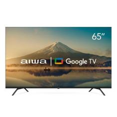 Smart TV Aiwa 65 Google TV 4K AWS-TV-65-BL-01-G
