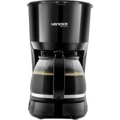 Cafeteira Elétrica 30 Xícaras Lenoxx Grand Coffee PCA037 Preta 127V