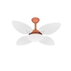 Ventilador De Teto Cobre Pétalo 4 Pás Silencioso Ventax 110V, 110V