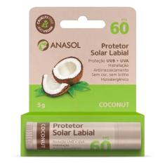 Anasol Protetor Labial FPS 60 Coconut - 5 g