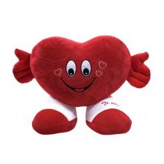 Coração Pelúcia Te Amo - 32Cm - Fofy, Vermelho