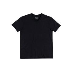 Camiseta Básica Flamê Com Decote V Masculina-Masculino