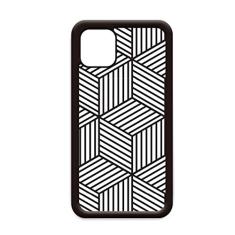 Simple Line Art Grain Illustration Pattern para iPhone 12 Pro Max Capa para Apple Mini Mobile Case Shell