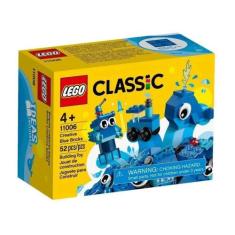 Lego Classic 11006 - Blocos Azuis Criativos 52 Pecas