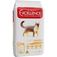Ração Seca Cat Excellence Frango para Gatos Adultos - 10,1 Kg