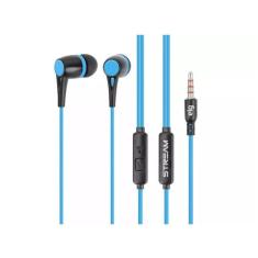 Fone de ouvido ELG com Fio Intra-Auricular P3 Preto STR05BK