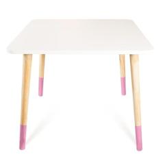 Mesa Infantil de Madeira - Rosa