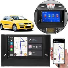 Kit Multimídia Carplay Stilo 2003 A 2011 7 Pol MP5 Touch-screen + Câme