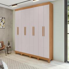 Guarda-Roupa Lopas Andara Soft 8 Portas 4 Gavetas - LOPAS CMERCIO IND 
