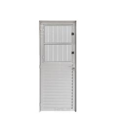 Porta Postigo Alumínio Branco 2.10 x 0.80 Lado Direito - Hale