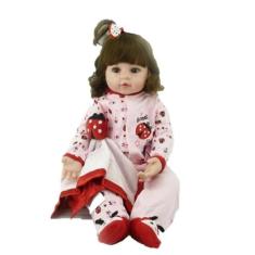 Bebê Reborn Menina 47cm - Júlia - PRO BABY