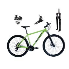 Bicicleta Aro 29 Absolute Nero 5 Cabeamento Interno 24v Câmbio Shimano Acera K7 Trava Freio a Disco-Unissex