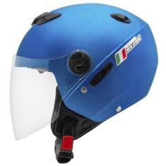 Capacete New Atomic Elite Moto Aberto Pro Tork Feminino Masculino Segu