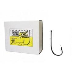 Anzol Marine Sports Super Strong 4330 Nº 6 - Caixa 100un