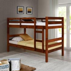 Beliche Teen Em Madeira Maciça Mv Outlet Mogno