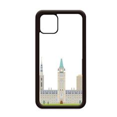 Capa Canadá Landmark and City Church para iPhone 12 Pro Max para Apple Mini Mobile Case Shell