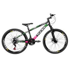 Bicicleta Aro 26 KOG 18v Disco Freeride Full X25 Tipo Viking
