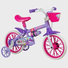 Bicicleta Infantil Aro 12 Violet Nathor