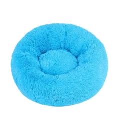 KAIJIE Cama calmante para cães e gatos, cama redonda macia e aconchegante para cães e gatos pequenos, médios e 70 cm de diâmetro