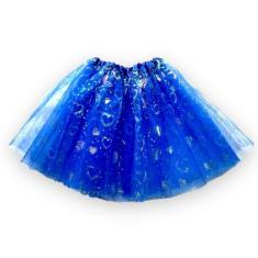 Saia De Tule Tutu Adulto Fantasia Brilho Acessório Carnaval - Anj Moda