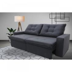 Sofá Retrátil Reclinável 3 Lugares 198cm Magnum - Hellen Estofados