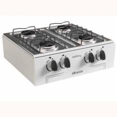 Fogão 4 Bocas Braslar Asiático Bf, Branco