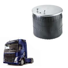 Bolsa De Ar Suspensao Eixo Tracao Volvo Fh Nh Completa - Suspentech
