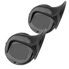 Par Buzina Automotiva Universal Caracol 12V Som Grave e Agudo com Inme