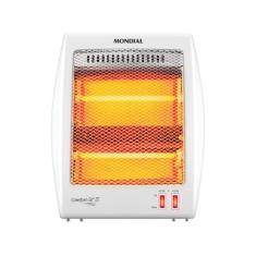 Aquecedor Quartzo Mondial Comfort Air III A-16 Portátil, Branco e Cinz