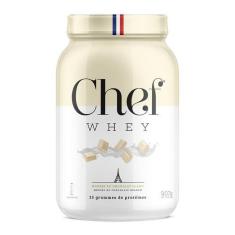 Chef whey protein zero lactose chocolate branco 907g