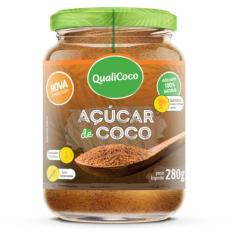 Açúcar De Coco Vidro 280G. - Qualicoco