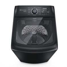Máquina de Lavar Electrolux 14,5kg Preta Efficient Cesto Inox, Jet&Clean e Filtro Fiapos (LEP15)