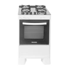 Fogão De Piso 4 Bocas Mesa Vidro Neo Glass Suggar Bivolt